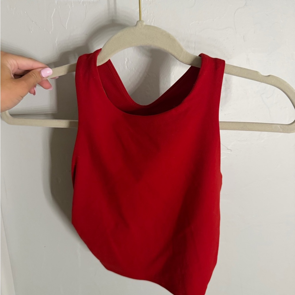 Athleta red Sleeveless Women's Top